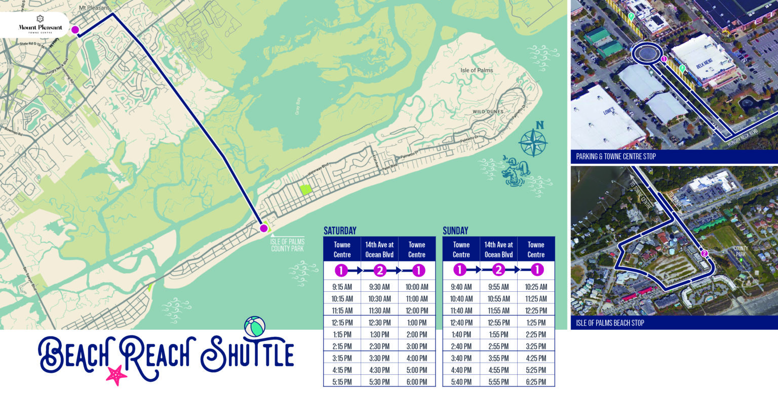 2023 Beach Reach Shuttle Schedule 