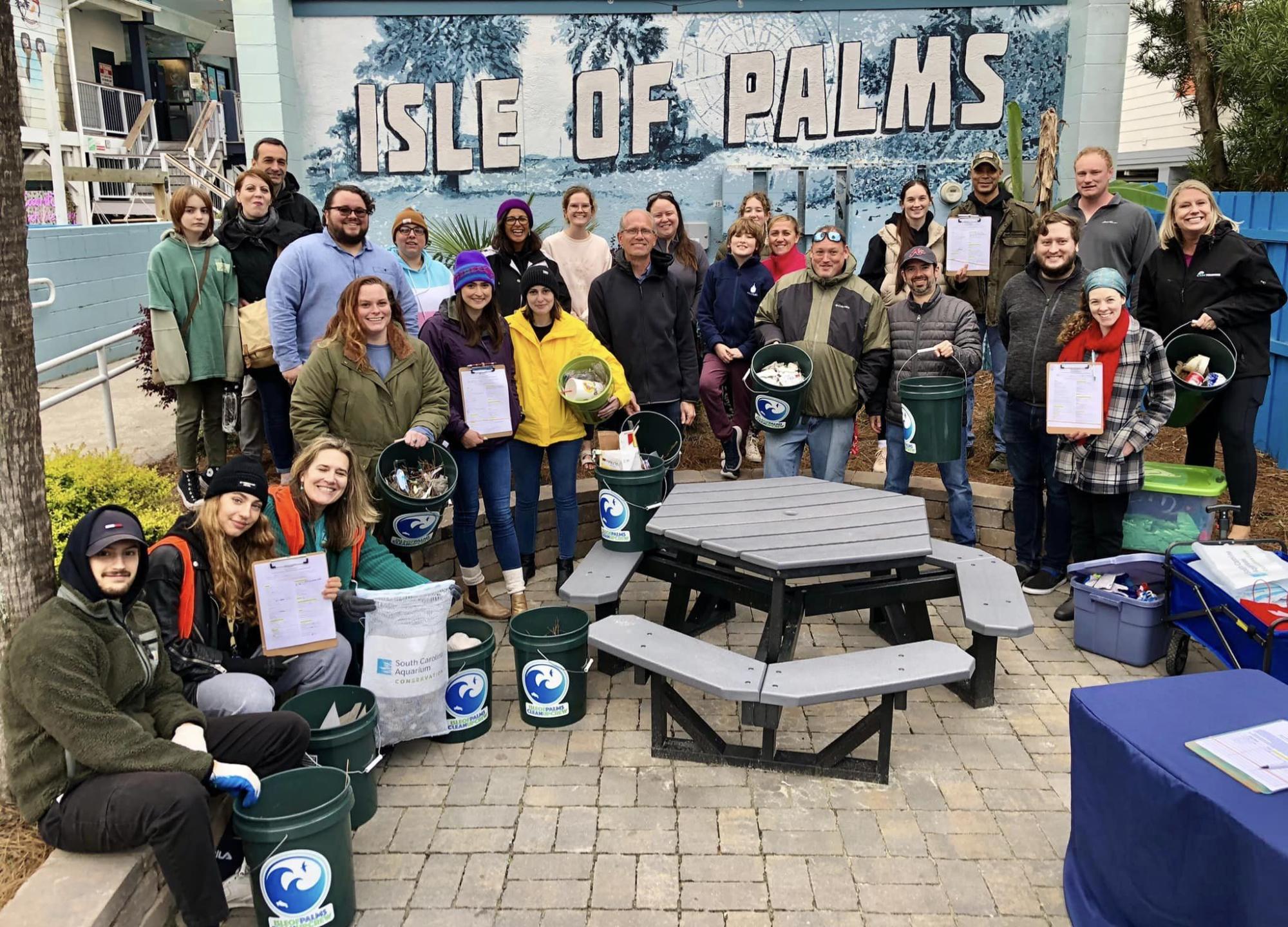 Isle of Palms Clean Up Crew removes litter from beach 