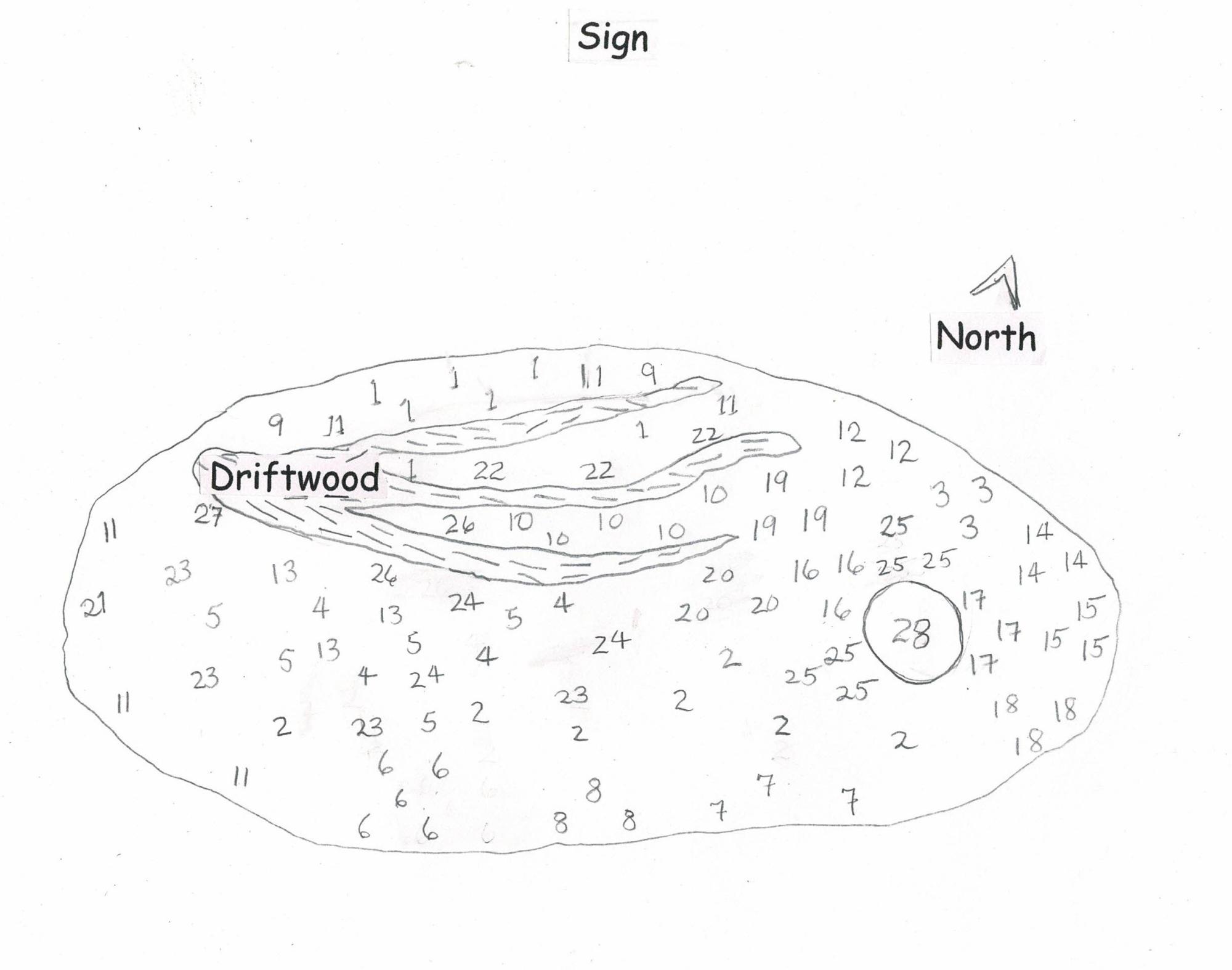 Native Plant Garden Map